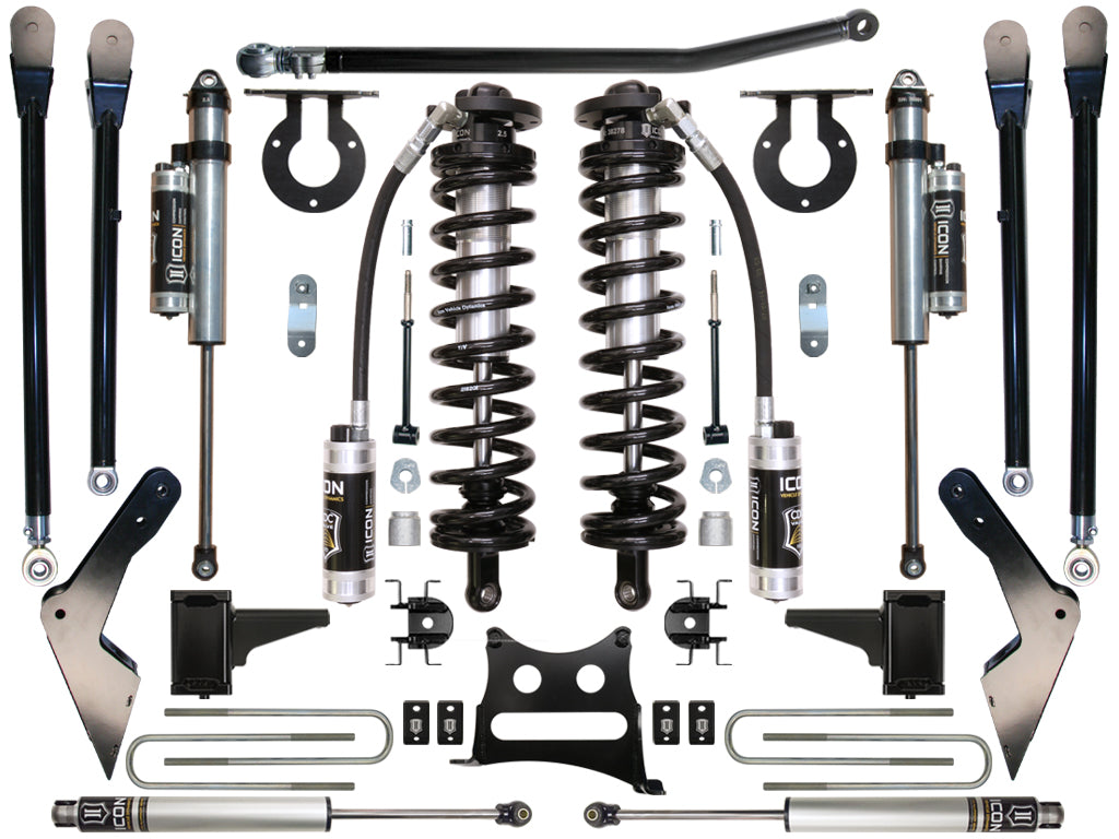 ICON Vehicle Dynamics K63115 05-07 FORD F-250/F-350 4-5.5" STAGE 5 COILOVER CONVERSION SYSTEM for Select Ford F-250 Super Duty, Ford F-350 Super Duty