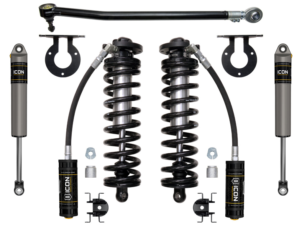 ICON Vehicle Dynamics K63142 17-23 FORD F-250/F-350 2.5-3" STAGE 2 COILOVER CONVERSION SYSTEM for Select Ford F-250 Super Duty, Ford F-350 Super Duty