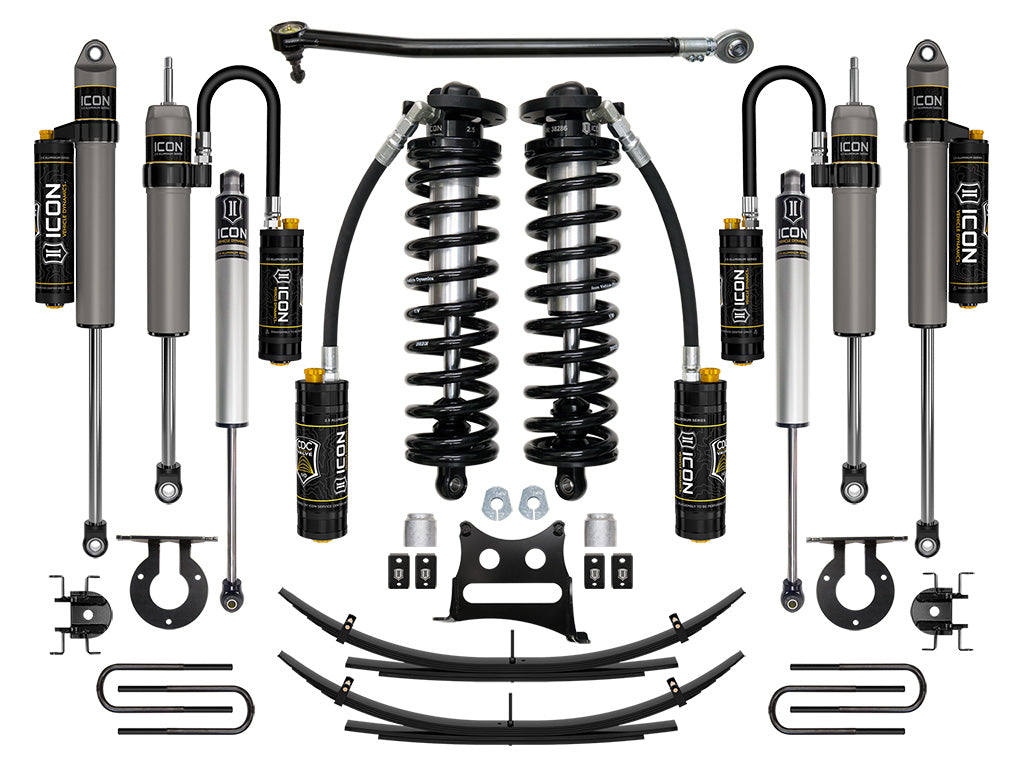 ICON Vehicle Dynamics K63145L 17-22 FORD F250/F350 2.5-3" STAGE 5 COILOVER CONVERSION SYSTEM W EXPANSION PACK for Select Ford F-250 Super Duty, Ford F-350 Super Duty