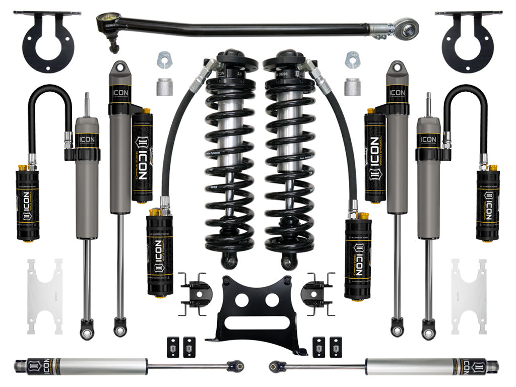 ICON Vehicle Dynamics K63145 17-22 FORD F-250/F-350 2.5-3" STAGE 5 COILOVER CONVERSION SYSTEM for Select Ford F-250 Super Duty, Ford F-350 Super Duty