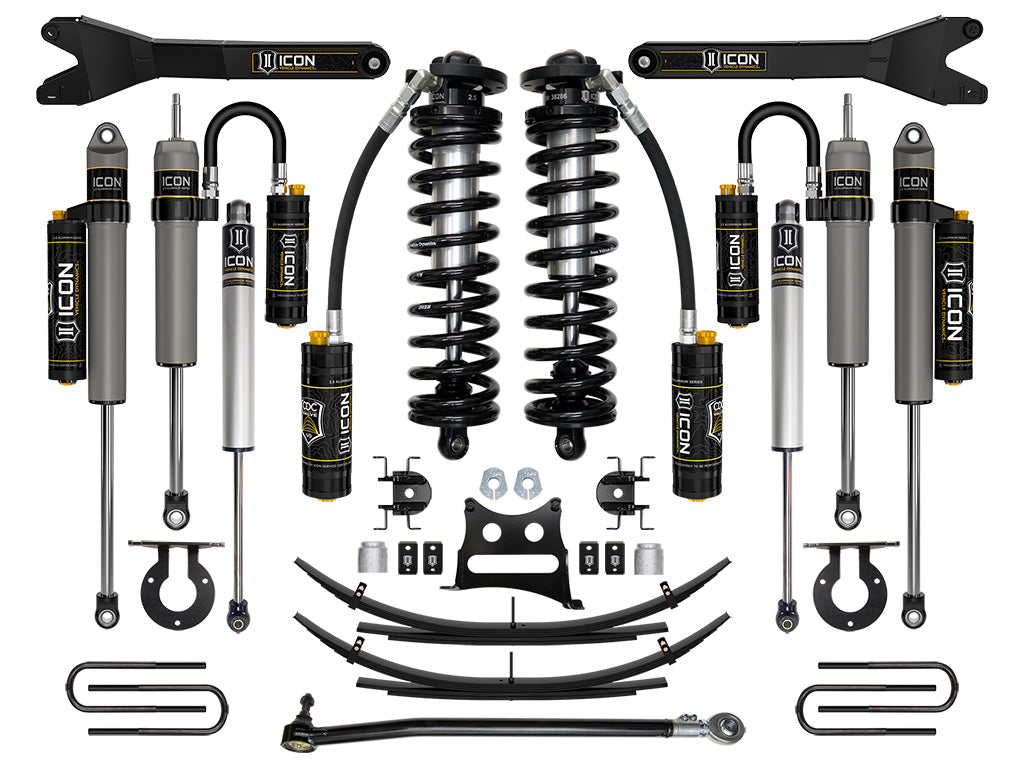 ICON Vehicle Dynamics K63146L 17-22 FORD F250/F350 2.5-3" STAGE 6 COILOVER CONVERSION SYSTEM W EXPANSION PACK for Select Ford F-250 Super Duty, Ford F-350 Super Duty