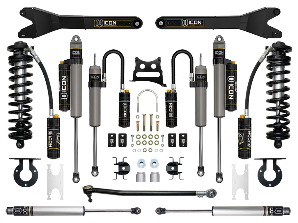 ICON Vehicle Dynamics K63146 17-22 FORD F250/F350 2.5-3" STAGE 6 COILOVER CONVERSION SYSTEM for Select Ford F-250 Super Duty, Ford F-350 Super Duty