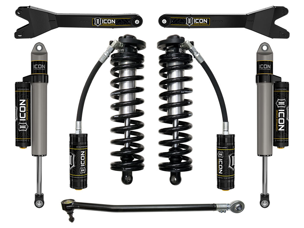 ICON Vehicle Dynamics K63203R 23-25 FORD F250/F350 2.5-3" STAGE 3 COILOVER CONVERSION SYSTEM W/ RADIUS ARMS for Select Ford F-250 Super Duty, Ford F-350 Super Duty