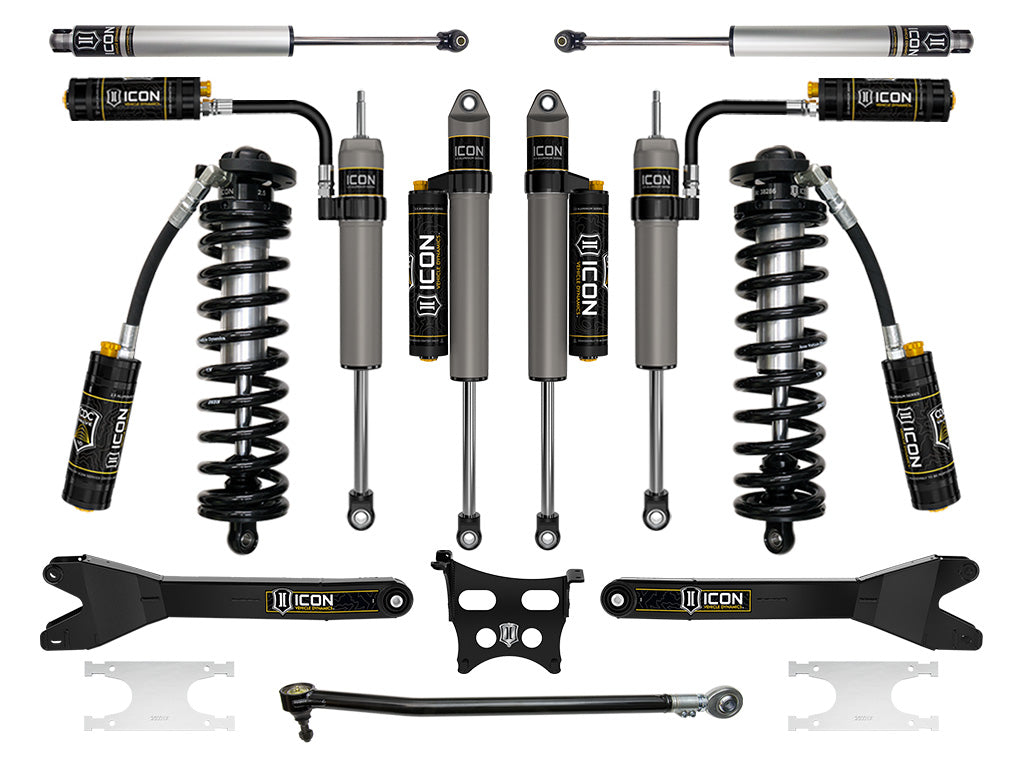 ICON Vehicle Dynamics K63205R 23-25 FORD F250/F350 2.5-3" STAGE 5 COILOVER CONVERSION SYSTEM W/ RADIUS ARMS for Select Ford F-250 Super Duty, Ford F-350 Super Duty