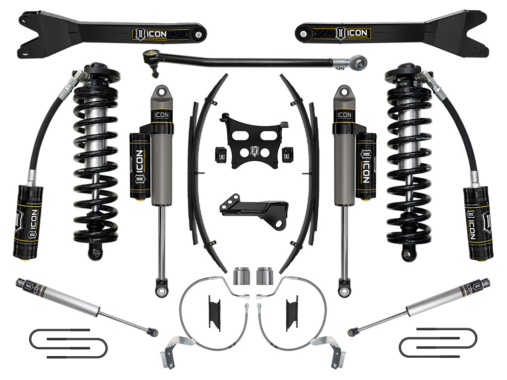 ICON Vehicle Dynamics K63214RL 23-25 FORD F250/F350 4-5.5" STAGE 4 COILOVER CONV SYS RADIUS ARM/EXPANSION PACKS for Select Ford F-250 Super Duty, Ford F-350 Super Duty