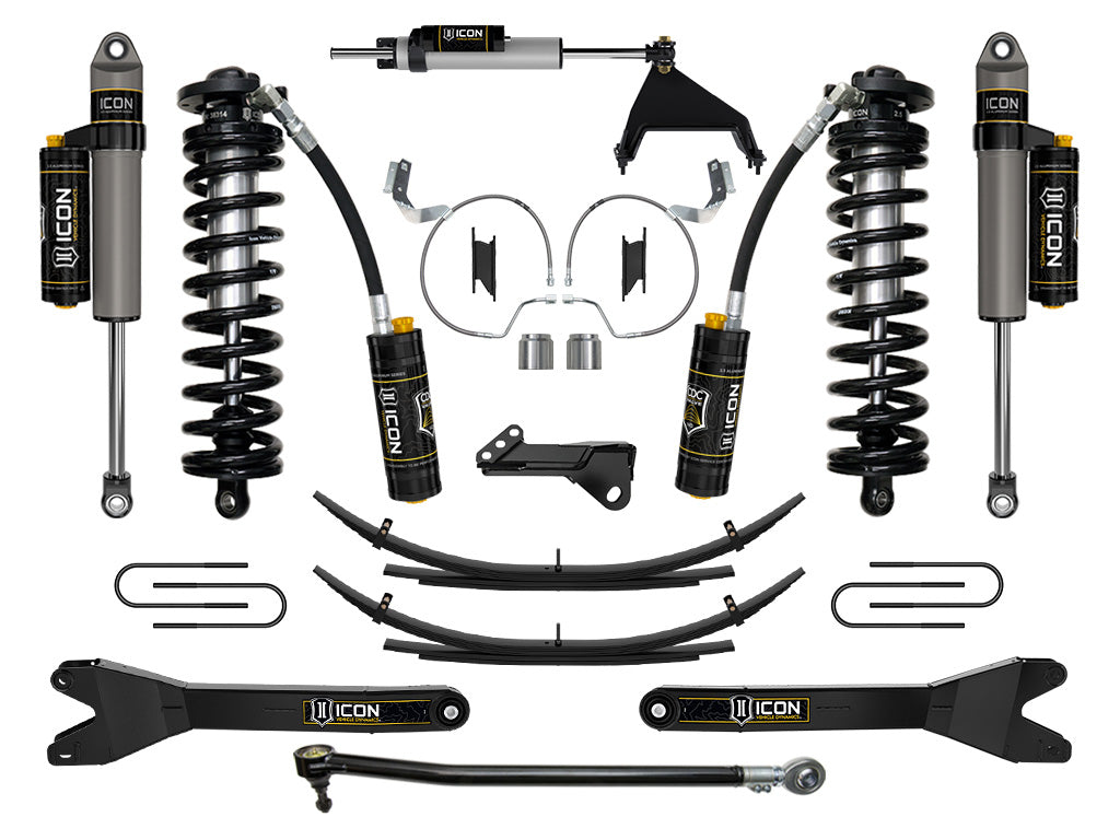 ICON Vehicle Dynamics K63215RL 23-25 FORD F250/F350 4-5.5" STAGE 5 COILOVER CONV SYS RADIUS ARM/EXPANSION PACKS for Select Ford F-250 Super Duty, Ford F-350 Super Duty