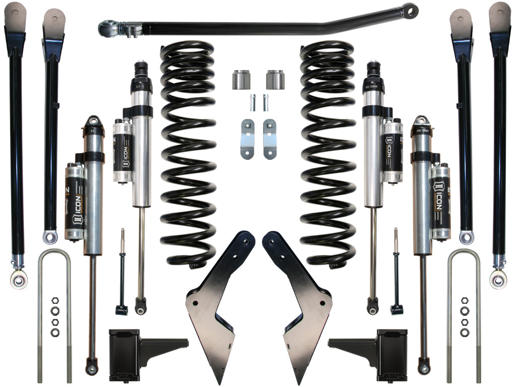 ICON Vehicle Dynamics K64503 05-07 FORD F250/F350 4.5" STAGE 4 SUSPENSION SYSTEM for Select Ford F-250 Super Duty, Ford F-350 Super Duty