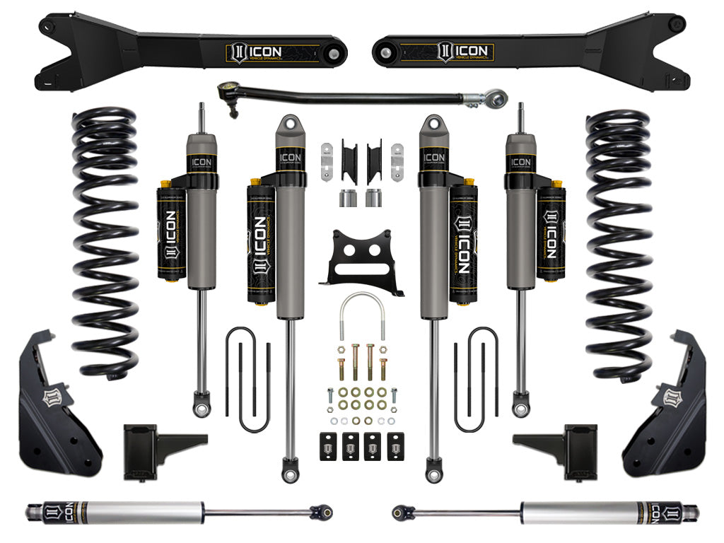 ICON Vehicle Dynamics K64515R 17-19 FORD F250/F350 4.5" STAGE 5 SUSPENSION SYSTEM W RADIUS ARM for Select Ford F-250 Super Duty, Ford F-350 Super Duty