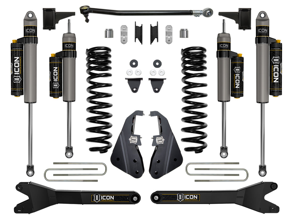 ICON Vehicle Dynamics K64524R 20-22 FORD F-250/F-350 4.5" STAGE 4 SUSPENSION SYSTEM W RADIUS ARM for Select Ford F-250 Super Duty, Ford F-350 Super Duty