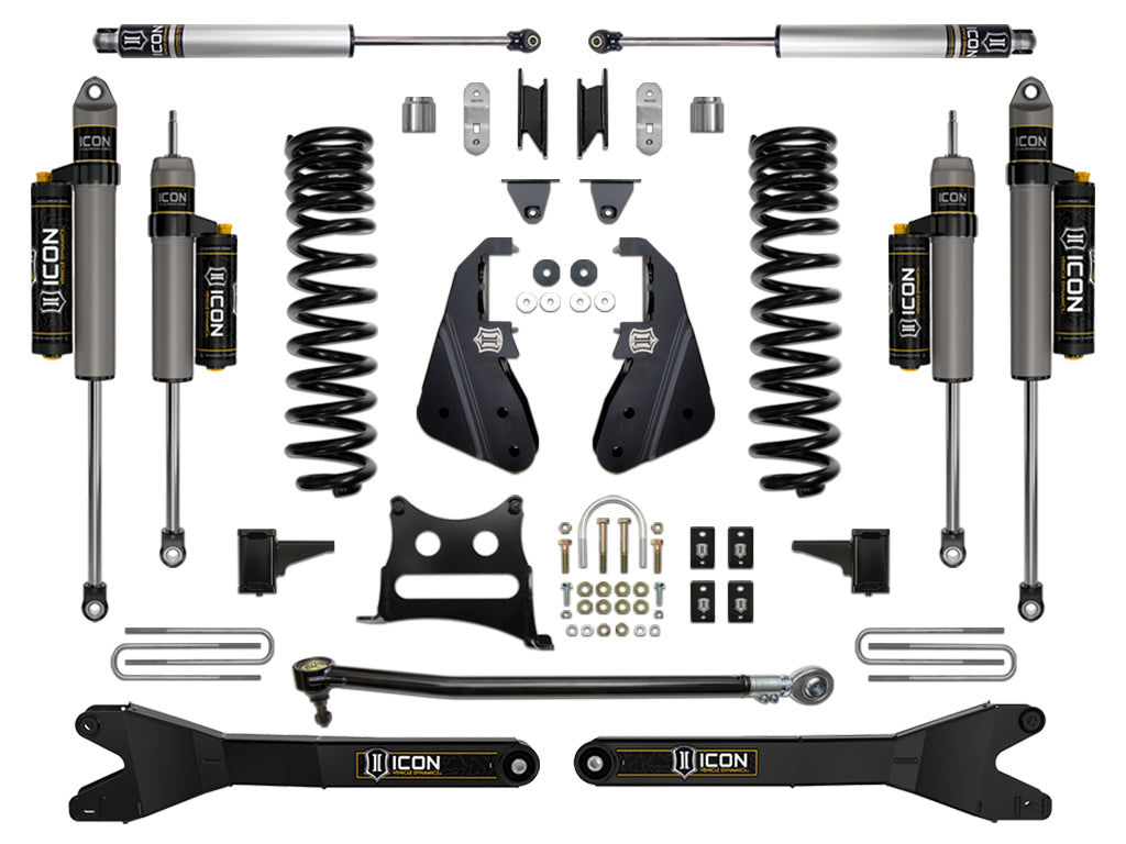 ICON Vehicle Dynamics K64525R 20-22 FORD F-250/F-350 4.5" STAGE 5 SUSPENSION SYSTEM W RADIUS ARM for Select Ford F-250 Super Duty, Ford F-350 Super Duty