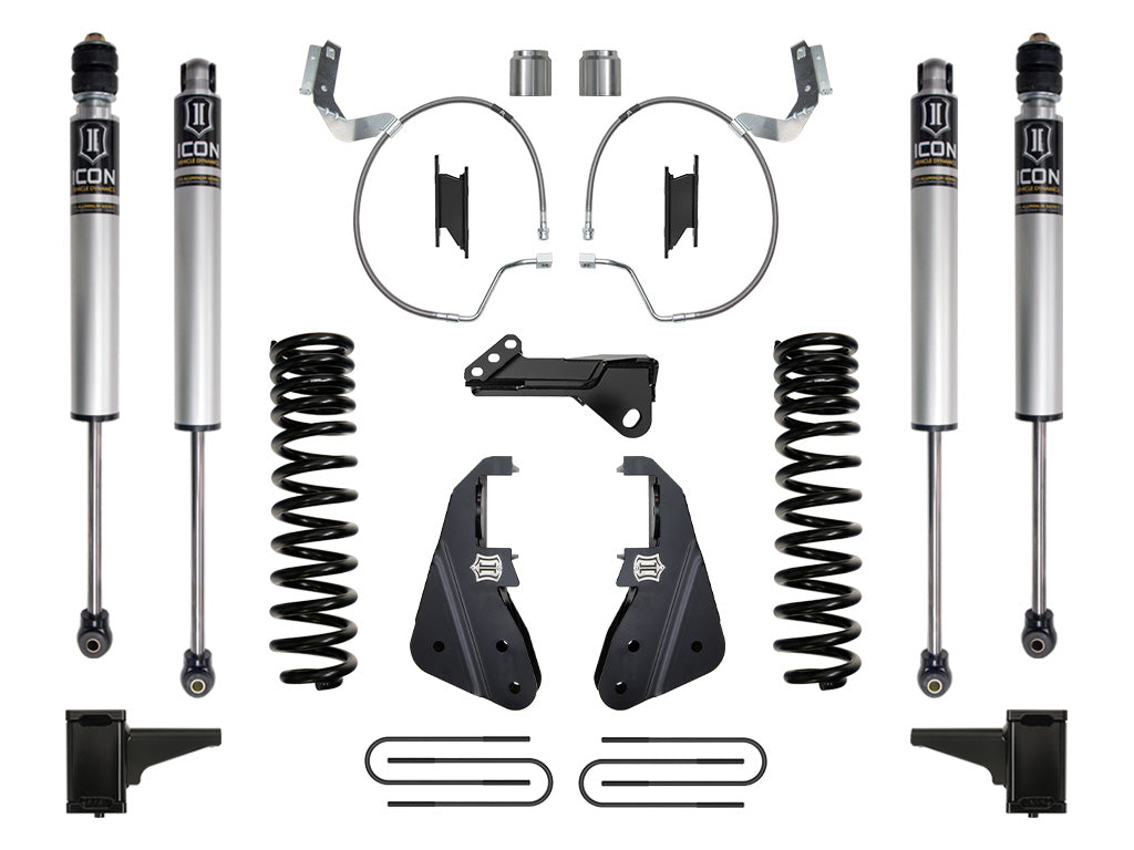 ICON Vehicle Dynamics K64531 23-25 FORD F250/F350 4.5" STAGE 1 SUSPENSION SYSTEM GAS for Select Ford F-250 Super Duty, Ford F-350 Super Duty