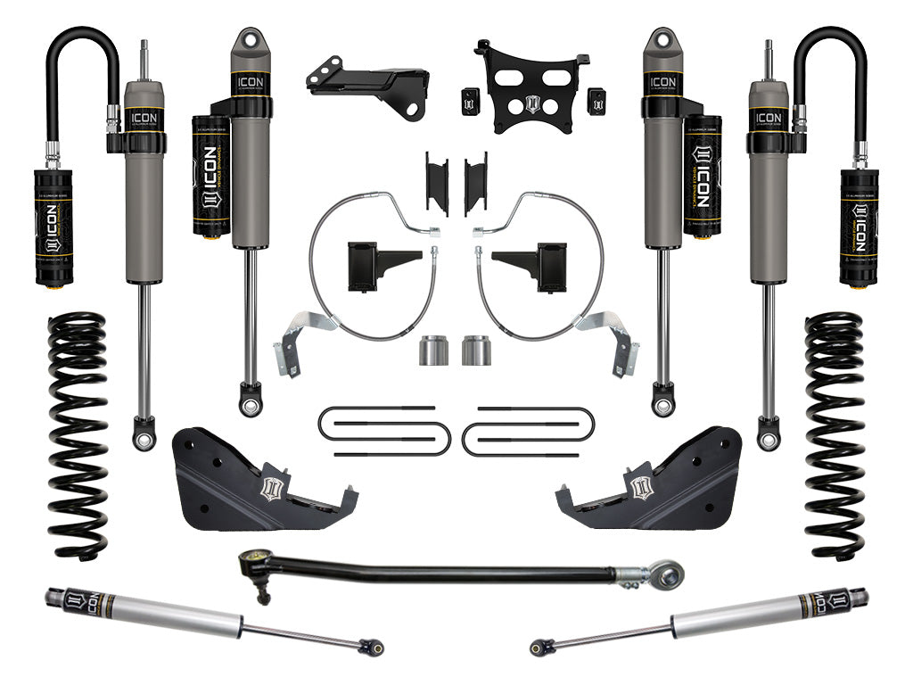 ICON Vehicle Dynamics K64534 23-25 FORD F250/F350 4.5" STAGE 4 SUSPENSION SYSTEM GAS for Select Ford F-250 Super Duty, Ford F-350 Super Duty