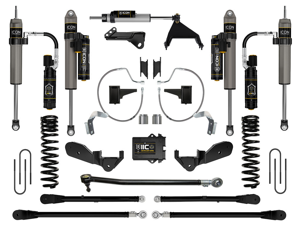 ICON Vehicle Dynamics K64538 23-25 FORD F250/F350 4.5" STAGE 8 SUSPENSION SYSTEM GAS for Select Ford F-250 Super Duty, Ford F-350 Super Duty