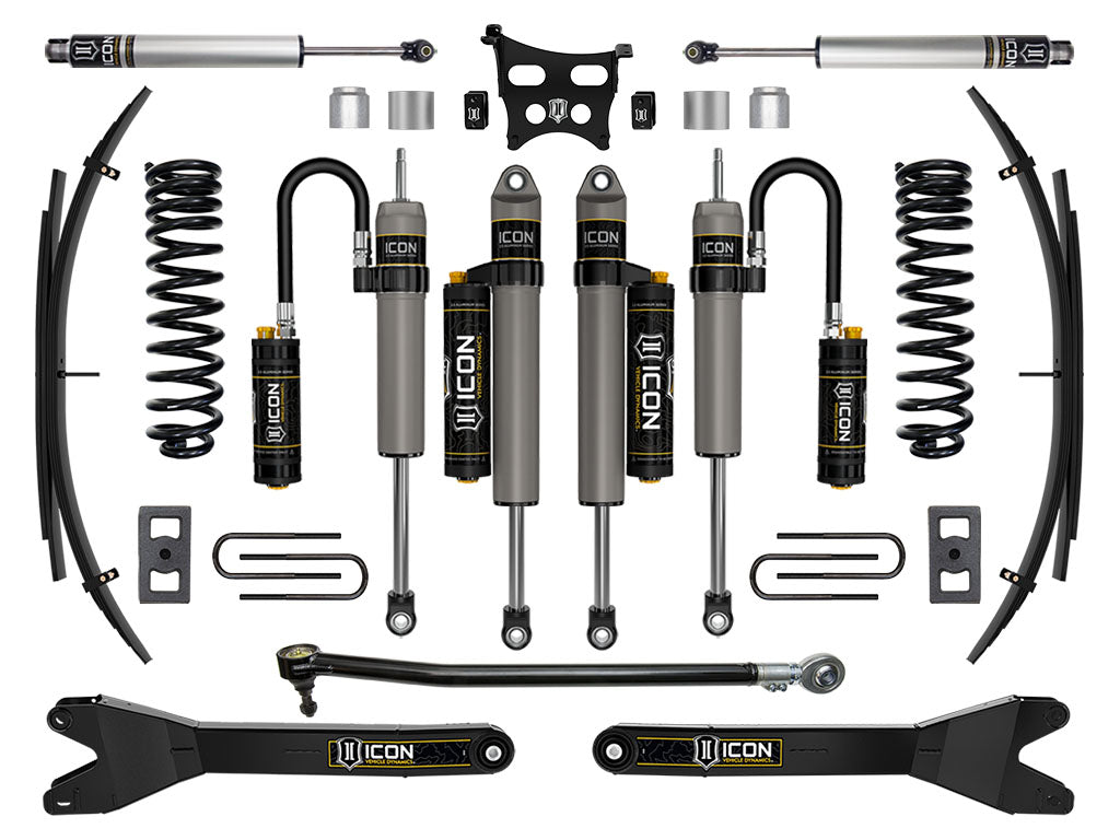 ICON Vehicle Dynamics K65894RL 23-25 FORD F250/F350 DIESEL 2.5" STAGE 5 SUSP SYS RADIUS ARMS/EXPANSION PACK for Select Ford F-250 Super Duty, Ford F-350 Super Duty