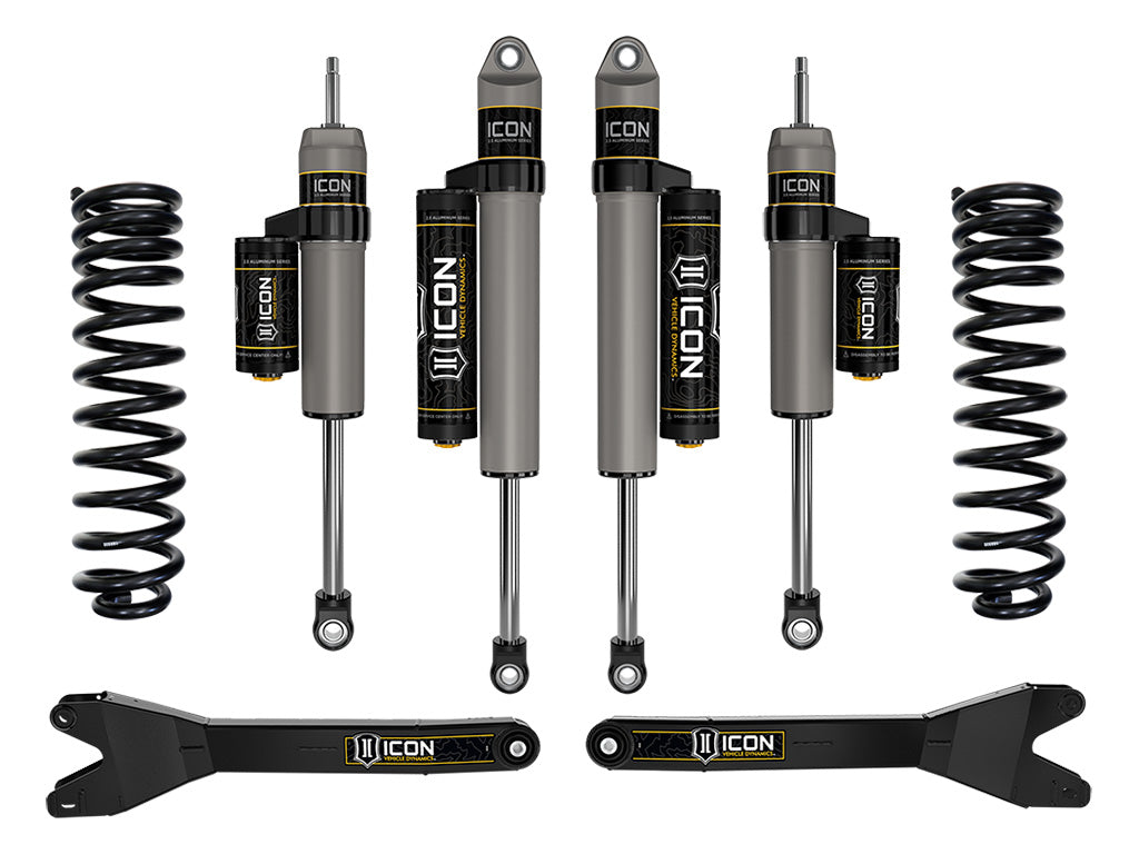 ICON Vehicle Dynamics K65896R 23-25 FORD F250/F350 GAS 2.5" STAGE 2 SUSPENSION SYSTEM W/ RADIUS ARMS for Select Ford F-250 Super Duty, Ford F-350 Super Duty
