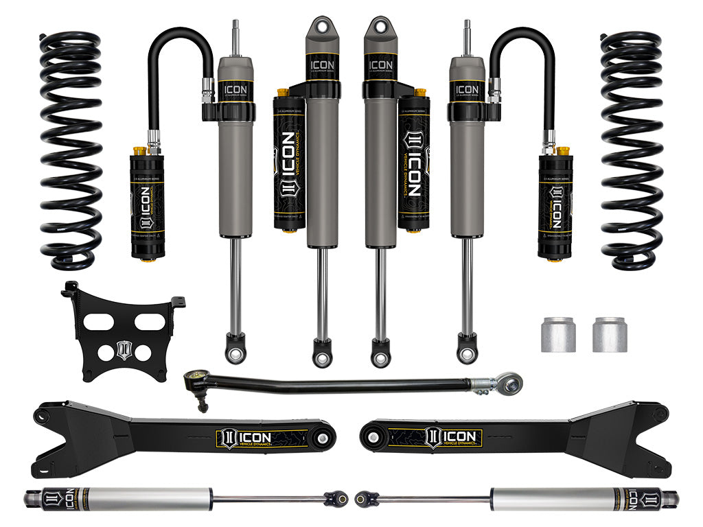 ICON Vehicle Dynamics K65899R 23-25 FORD F250/F350 GAS 2.5" STAGE 5 SUSPENSION SYSTEM W/ RADIUS ARMS for Select Ford F-250 Super Duty, Ford F-350 Super Duty