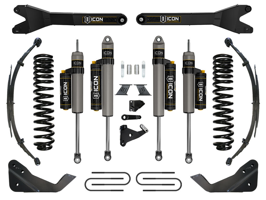 ICON Vehicle Dynamics K67104R 05-07 FORD F250/F350 7" STAGE 5 SUSPENSION SYSTEM W RADIUS ARM for Select Ford F-250 Super Duty, Ford F-350 Super Duty