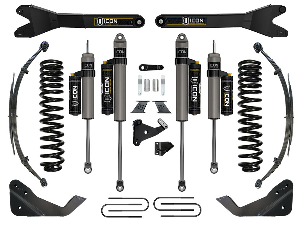 ICON Vehicle Dynamics K67204R 08-10 FORD F250/F350 7" STAGE 5 SUSPENSION SYSTEM W RADIUS ARM for Select Ford F-250 Super Duty, Ford F-350 Super Duty