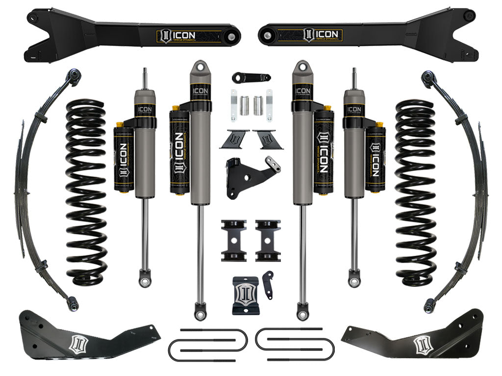ICON Vehicle Dynamics K67304R 11-16 FORD F250/F350 7" STAGE 5 SUSPENSION SYSTEM W RADIUS ARM for Select Ford F-250 Super Duty, Ford F-350 Super Duty