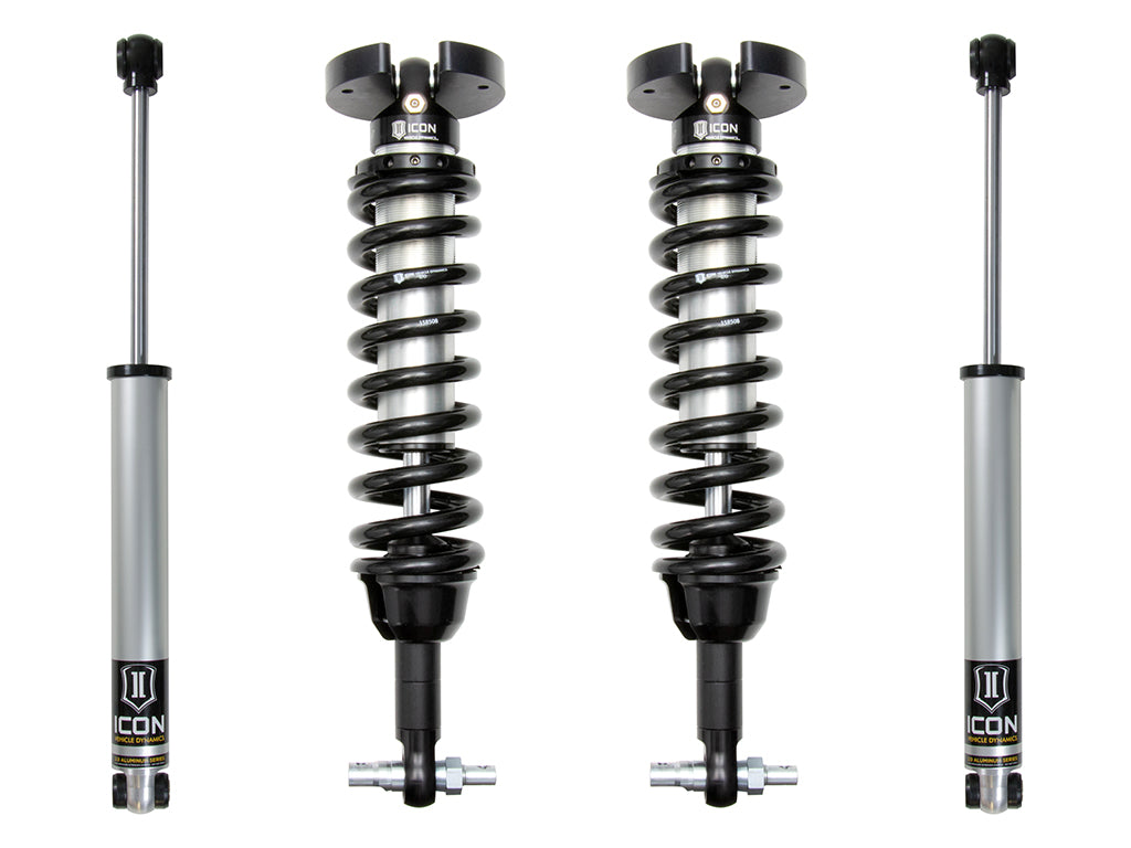 ICON Vehicle Dynamics K73061 19-23 GM 1500 1.5-3.5" STAGE 1 SUSPENSION SYSTEM for Select Chevrolet Silverado 1500, Chevrolet Silverado LTD, GMC Sierra 1500, GMC Sierra Limited