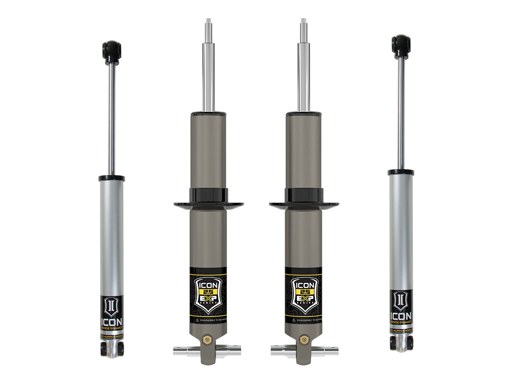 ICON Vehicle Dynamics K73071 19-23 GM 1500 2.38-3.75" STAGE 1 EXP SUSPENSION SYSTEM for Select Chevrolet Silverado 1500, GMC Sierra