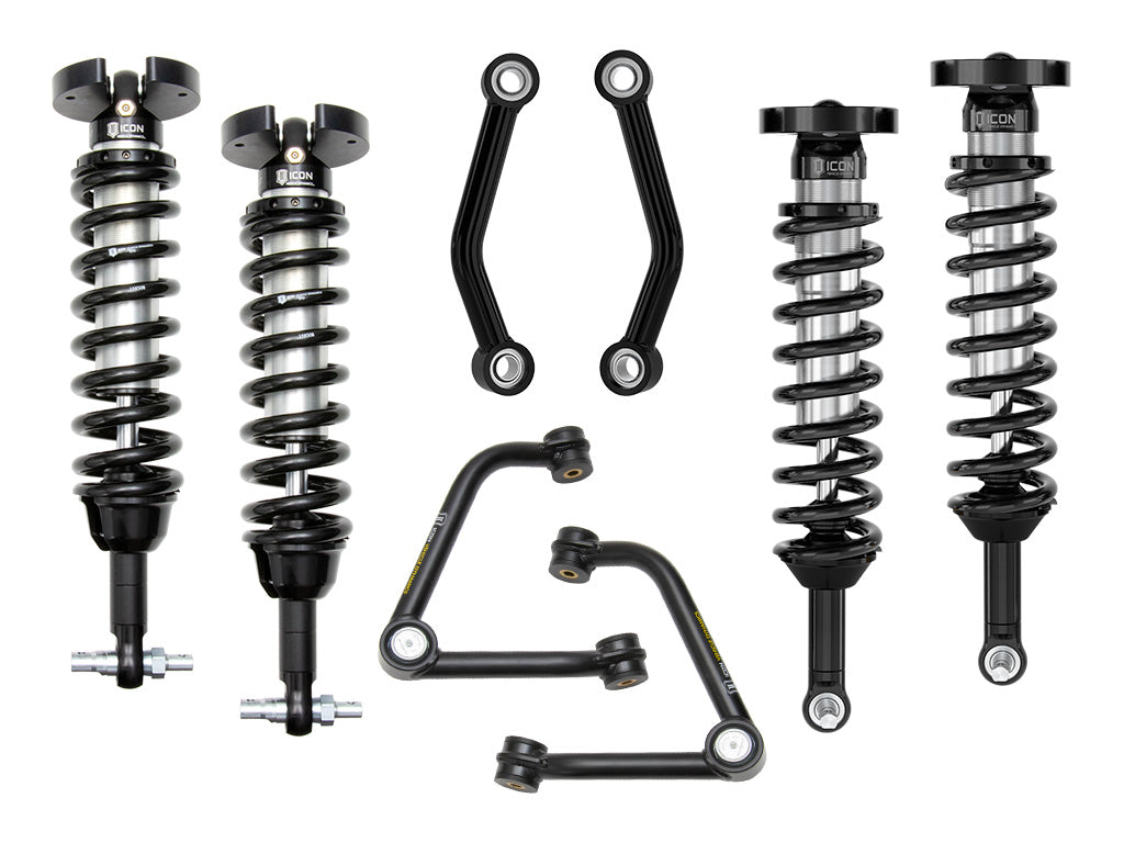 ICON Vehicle Dynamics K73102T 21-23 GM SUV 2.5-3.25" STAGE 2 SUSPENSION SYSTEM TUBULAR for Select Chevrolet Suburban, Chevrolet Tahoe, GMC Yukon, GMC Yukon XL
