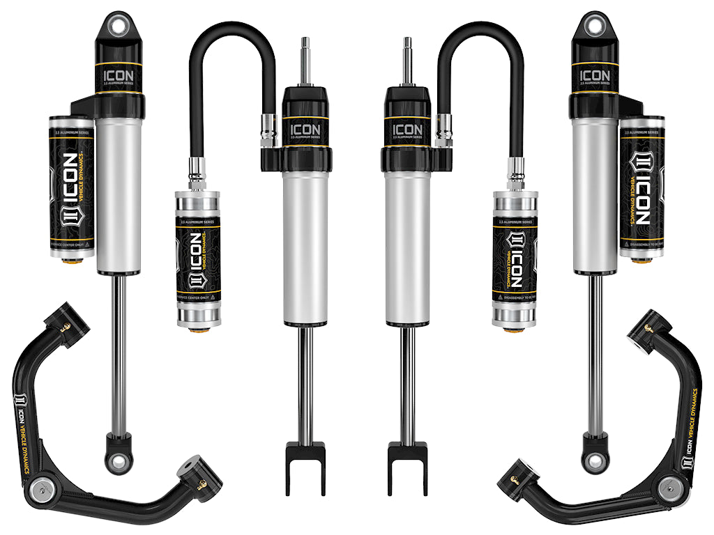 ICON Vehicle Dynamics K78352T 20-UP GM 2500HD/3500 0-2" STAGE 2 SUSPENSION SYSTEM (TUBULAR) for Select Chevrolet Silverado HD, Chevrolet Silverado HD, GMC Sierra HD, GMC Sierra HD