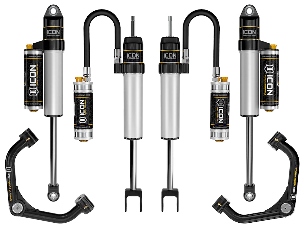 ICON Vehicle Dynamics K78353T 20-UP GM 2500HD/3500 0-2" STAGE 3 SUSPENSION SYSTEM (TUBULAR) for Select Chevrolet Silverado HD, Chevrolet Silverado HD, GMC Sierra HD, GMC Sierra HD