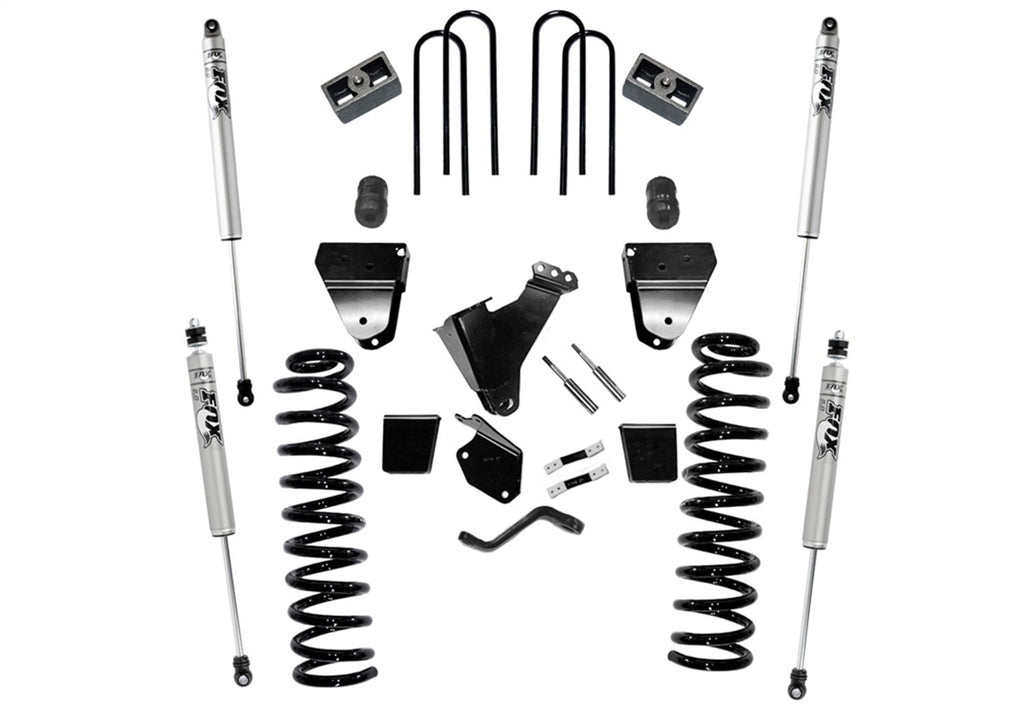 Superlift K806F 6in. Lift Kit w/FOX Shocks-05-07 F250/350 4WD Dsl w/o 4Link Arms w/o RadiusArms for Select Ford F-250 Super Duty, Ford F-350 Super Duty