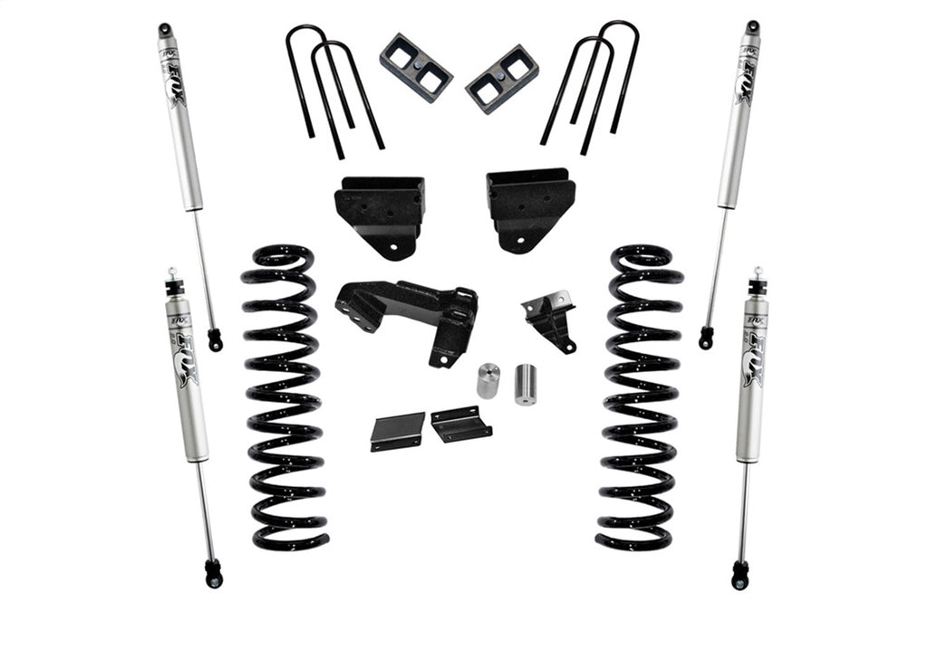 Superlift K876F 4in. Lift Kit w/FOX Shocks-11-16 F250/350 4WD Dsl w/o 4Link Arms w/o RadiusArms for Select Ford F-250 Super Duty, Ford F-350 Super Duty
