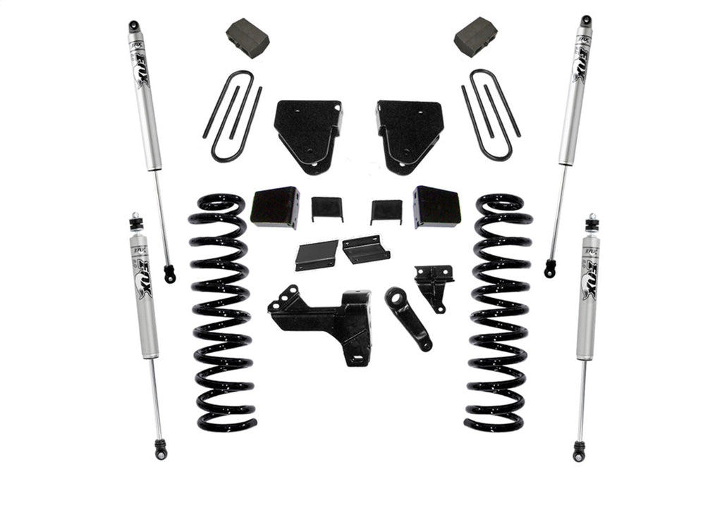 Superlift K878F 6in. Lift Kit w/FOX Shocks-11-16 F250/350 4WD Dsl w/o 4Link Arms w/o RadiusArms for Select Ford F-250 Super Duty, Ford F-350 Super Duty