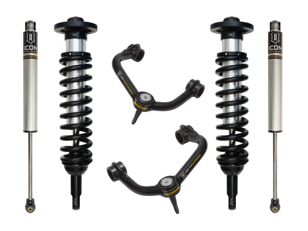ICON Vehicle Dynamics K93002T 09-13 FORD F150 4WD 0-2.63" STAGE 2 SUSPENSION SYSTEM W TUBULAR UCA for Select Ford F-150