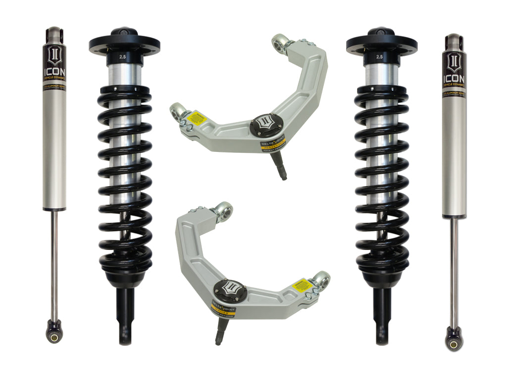 ICON Vehicle Dynamics K93002 09-13 FORD F150 4WD 0-2.63" STAGE 2 SUSPENSION SYSTEM W BILLET UCA for Select Ford F-150