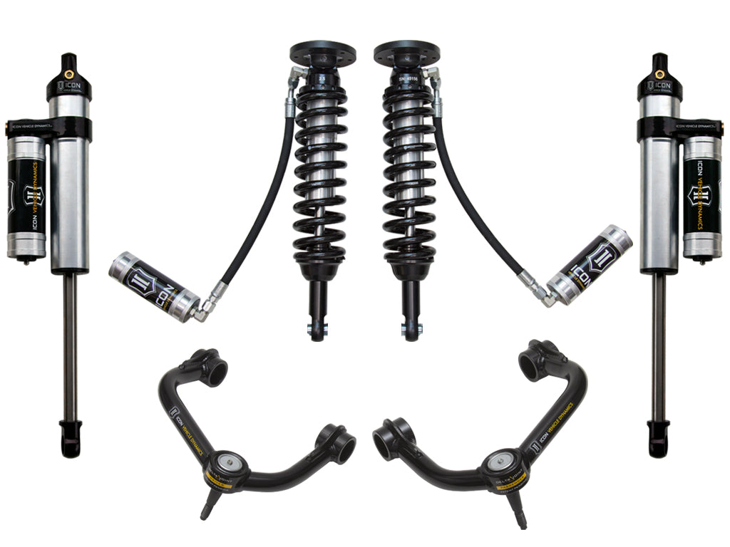 ICON Vehicle Dynamics K93012T 09-13 FORD F150 2WD 1.75-2.63" STAGE 3 SUSPENSION SYSTEM W TUBULAR UCA for Select Ford F-150