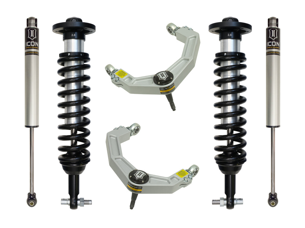 ICON Vehicle Dynamics K93072 2014 FORD F150 2WD 0-2.63" STAGE 2 SUSPENSION SYSTEM W BILLET UCA for Select Ford F-150