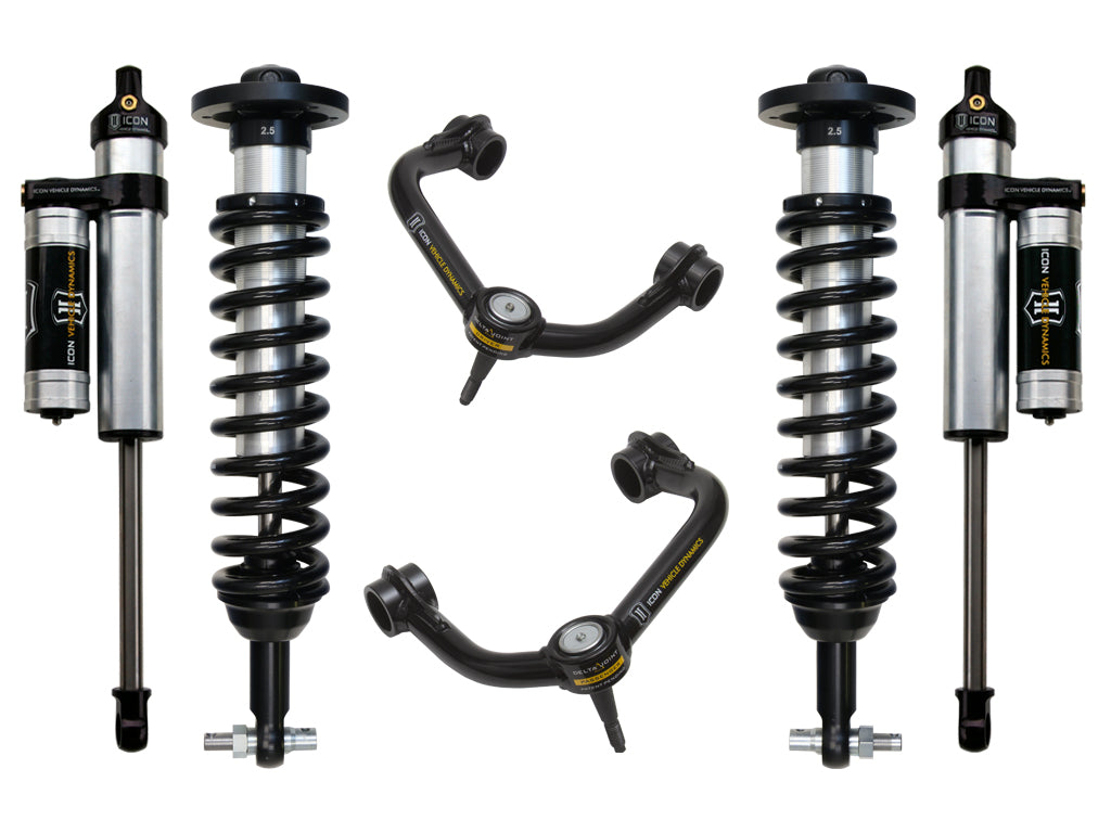 ICON Vehicle Dynamics K93073T 2014 FORD F150 2WD 0-2.63" STAGE 3 SUSPENSION SYSTEM W TUBULAR UCA for Select Ford F-150