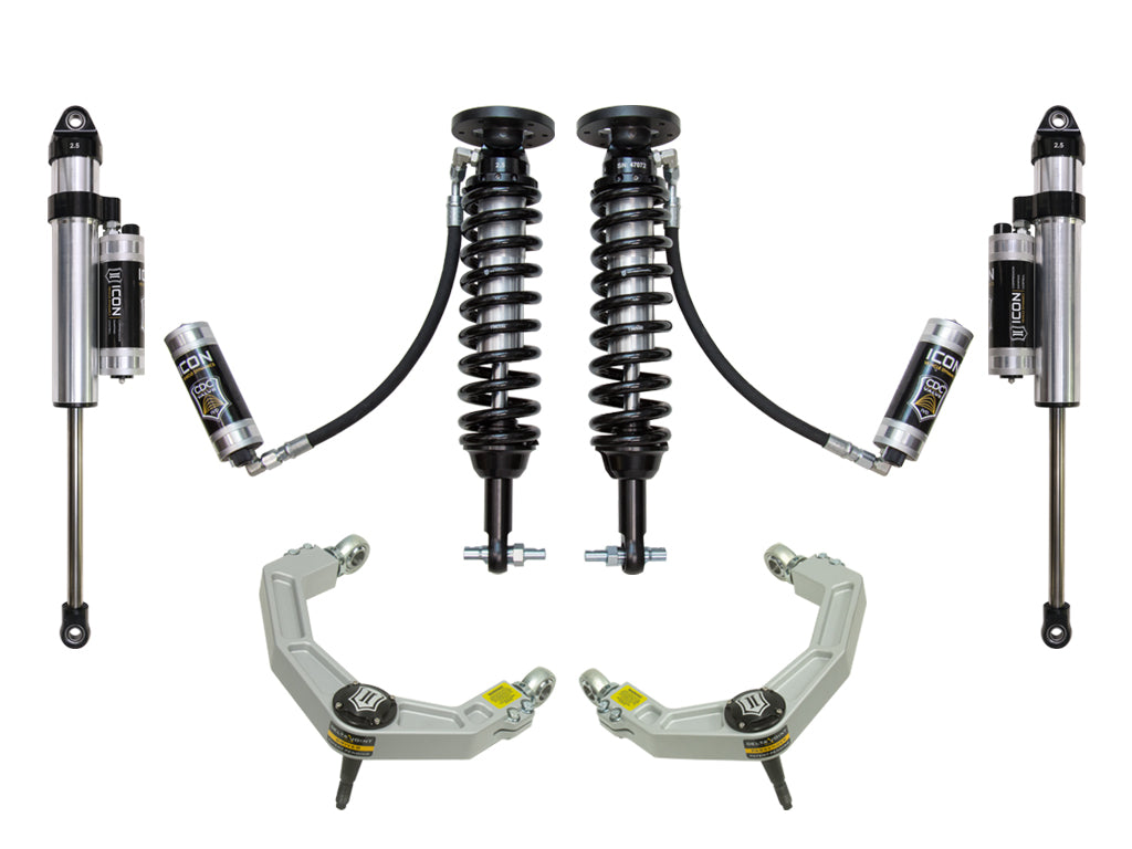 ICON Vehicle Dynamics K93075 2014 FORD F150 2WD 1.75-2.63" STAGE 5 SUSPENSION SYSTEM W BILLET UCA for Select Ford F-150