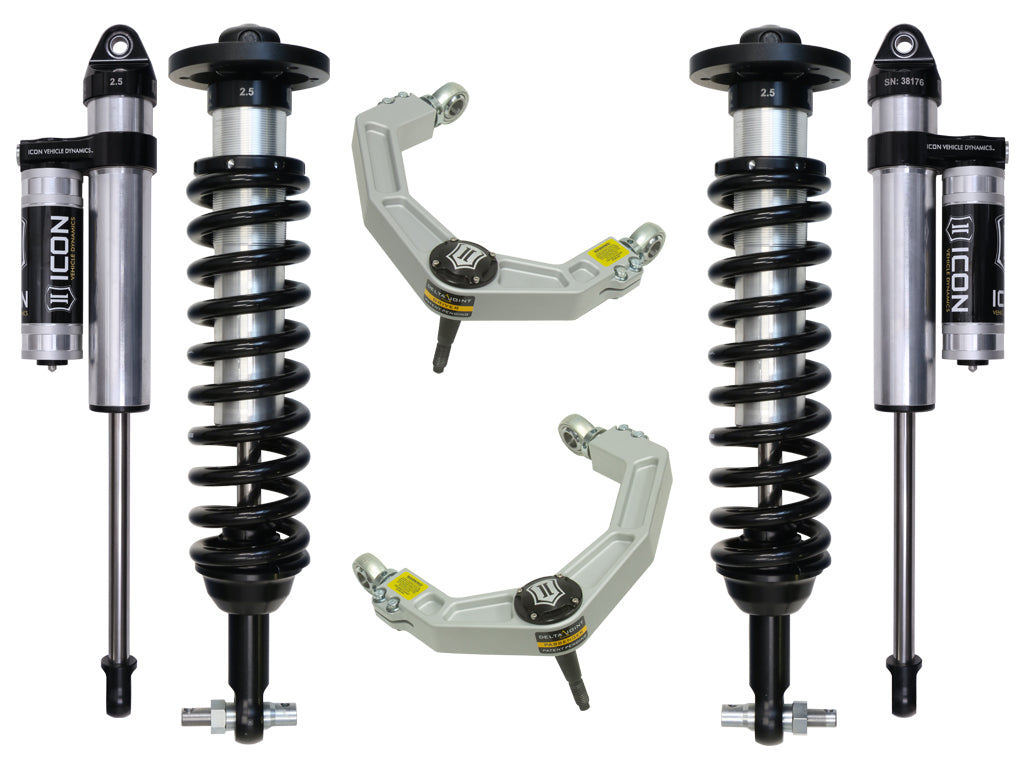 ICON Vehicle Dynamics K93093 2015-2020 FORD F150 2WD 0-3" STAGE 3 SUSPENSION SYSTEM W BILLET UCA for Select Ford F-150