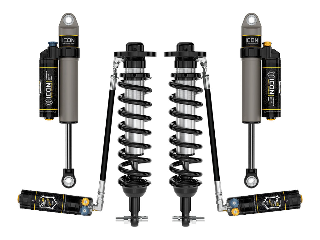 ICON Vehicle Dynamics K93114D 21-25 FORD F150 4WD 0-2.75" STAGE 4 SUSPENSION SYSTEM CDXS for Select Ford F-150