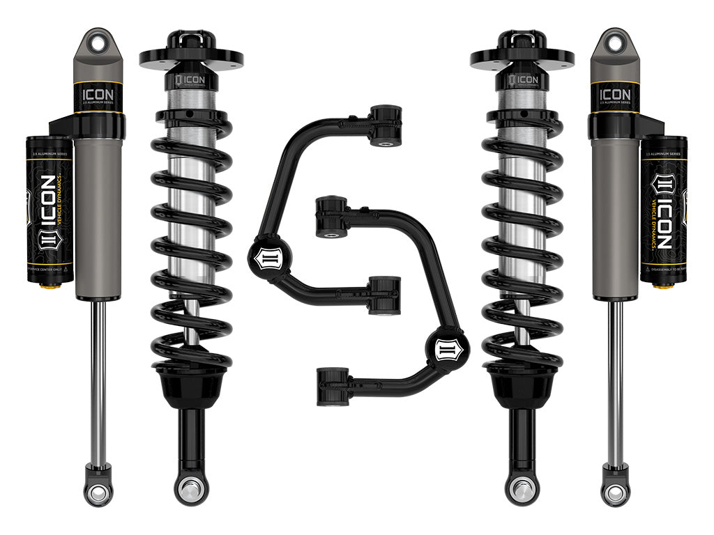 ICON Vehicle Dynamics K93132T 21-25 FORD F150 4WD 2.75-3.5" STAGE 2 SUSPENSION SYSTEM W TUBULAR UCA for Select Ford F-150