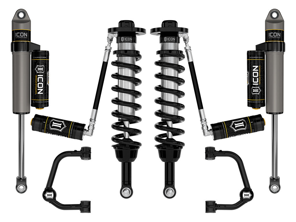 ICON Vehicle Dynamics K93133T 21-25 FORD F150 4WD 2.75-3.5" STAGE 3 SUSPENSION SYSTEM W TUBULAR UCA for Select Ford F-150