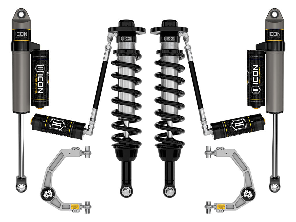 ICON Vehicle Dynamics K93133 21-25 FORD F150 4WD 2.75-3.5" STAGE 3 SUSPENSION SYSTEM W BILLET UCA for Select Ford F-150