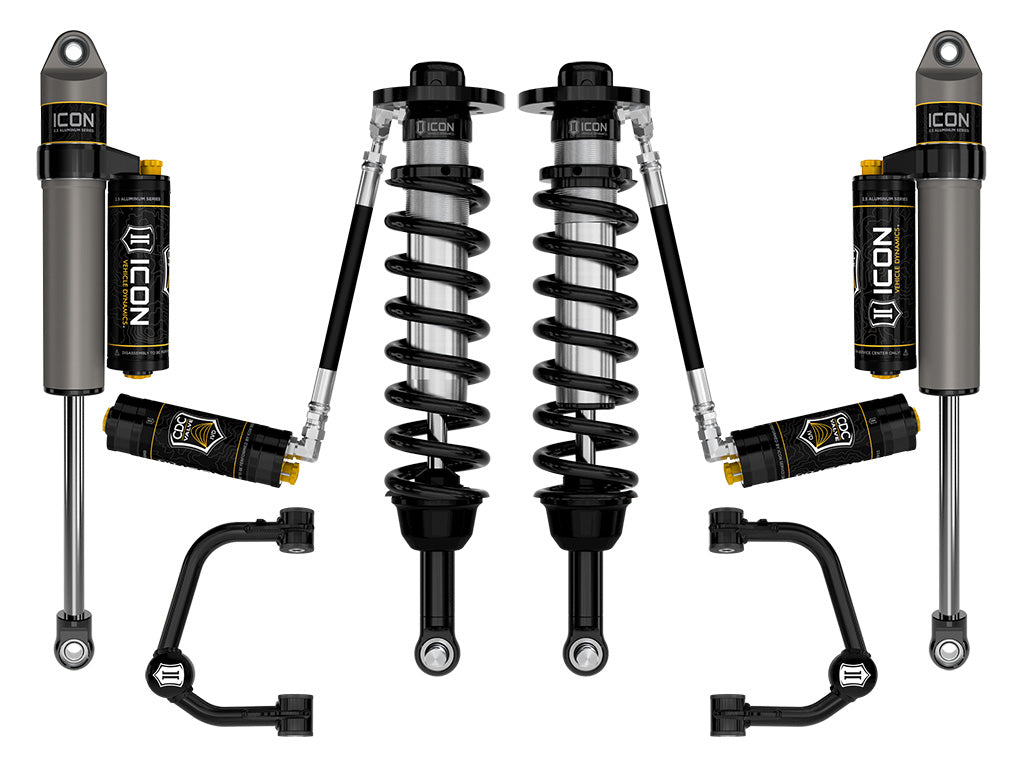 ICON Vehicle Dynamics K93134T 21-25 FORD F150 4WD 2.75-3.5" STAGE 4 SUSPENSION SYSTEM TUBULAR CDCV for Select Ford F-150