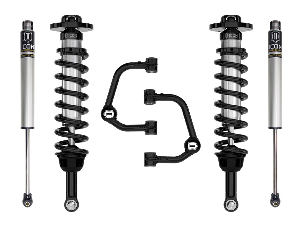 ICON Vehicle Dynamics K93161T 21-24 FORD F150 TREMOR 4WD 2.5-3" STAGE 1 SUSPENSION SYSTEM W TUBULAR UCA for Select Ford F-150