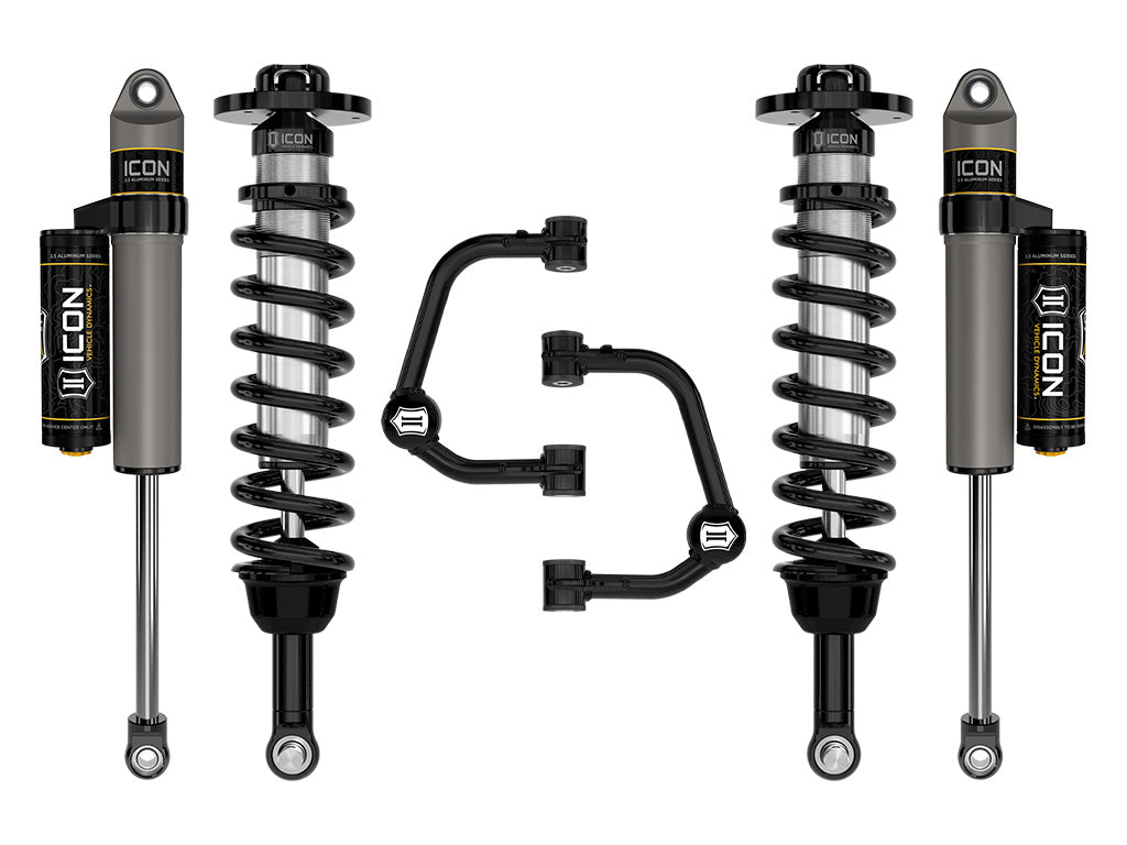 ICON Vehicle Dynamics K93162T 21-24 FORD F150 TREMOR 4WD 2.5-3" STAGE 2 SUSPENSION SYSTEM W TUBULAR UCA for Select Ford F-150