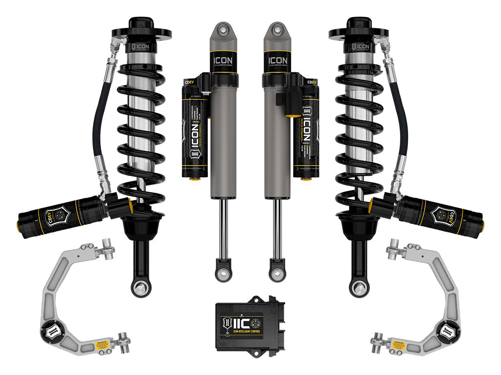 ICON Vehicle Dynamics K93165 21-24 FORD F150 TREMOR 4WD 2.5-3" STAGE 5 SUSPENSION SYSTEM W BILLET UCA for Select Ford F-150