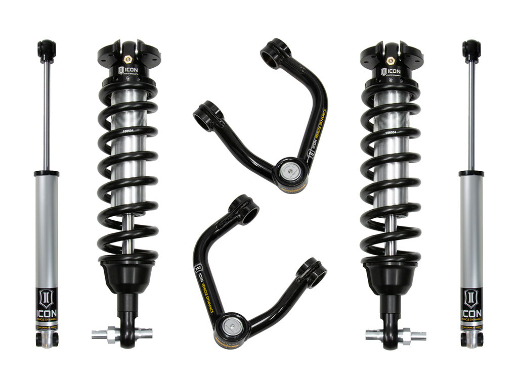 ICON Vehicle Dynamics K93202TA 19-21 FORD RANGER 0-3.5" STAGE 2 SUSPENSION SYSTEM W TUBULAR UCA AL KNUCKLE for Select Ford Ranger