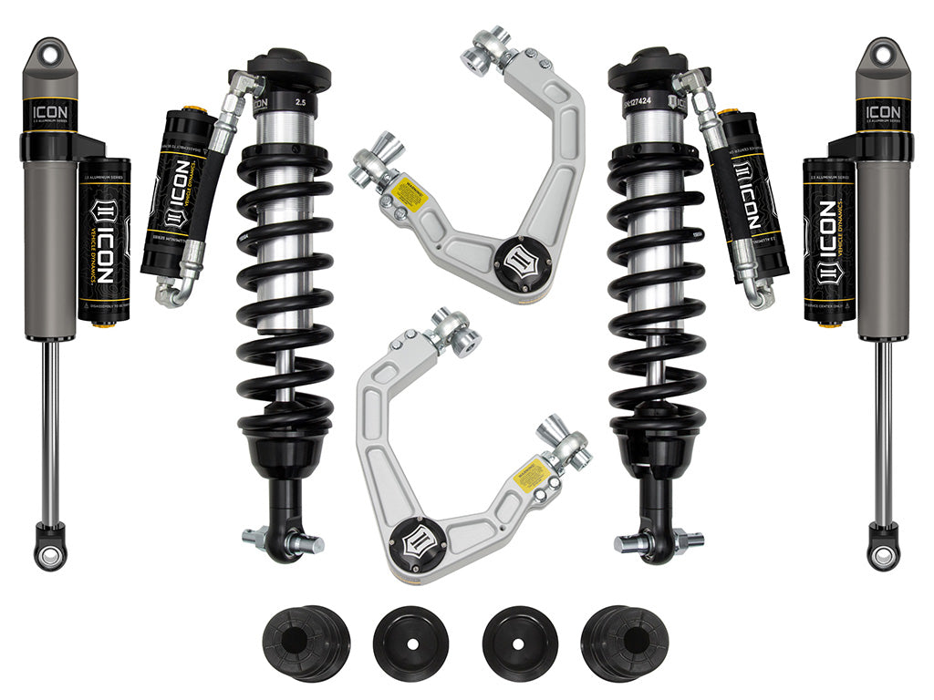 ICON Vehicle Dynamics K93204A 19-21 FORD RANGER 0-3.5" STAGE 4 SUSPENSION SYSTEM W BILLET UCA AL KNUCKLE for Select Ford Ranger