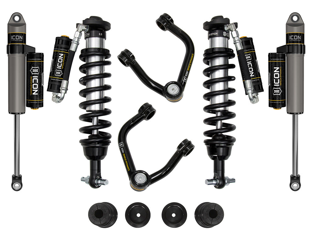 ICON Vehicle Dynamics K93204TA 19-21 FORD RANGER 0-3.5" STAGE 4 SUSPENSION SYSTEM W TUBULAR UCA AL KNUCKLE for Select Ford Ranger