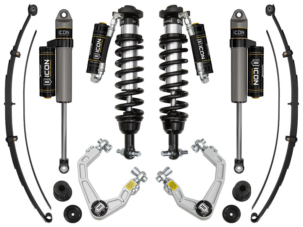 ICON Vehicle Dynamics K93207A 19-21 FORD RANGER 0-3.5" STAGE 7 SUSPENSION SYSTEM W BILLET UCA AL KNUCKLE for Select Ford Ranger